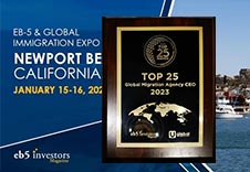 2023年度EB-5全球TOP25移民代理机构